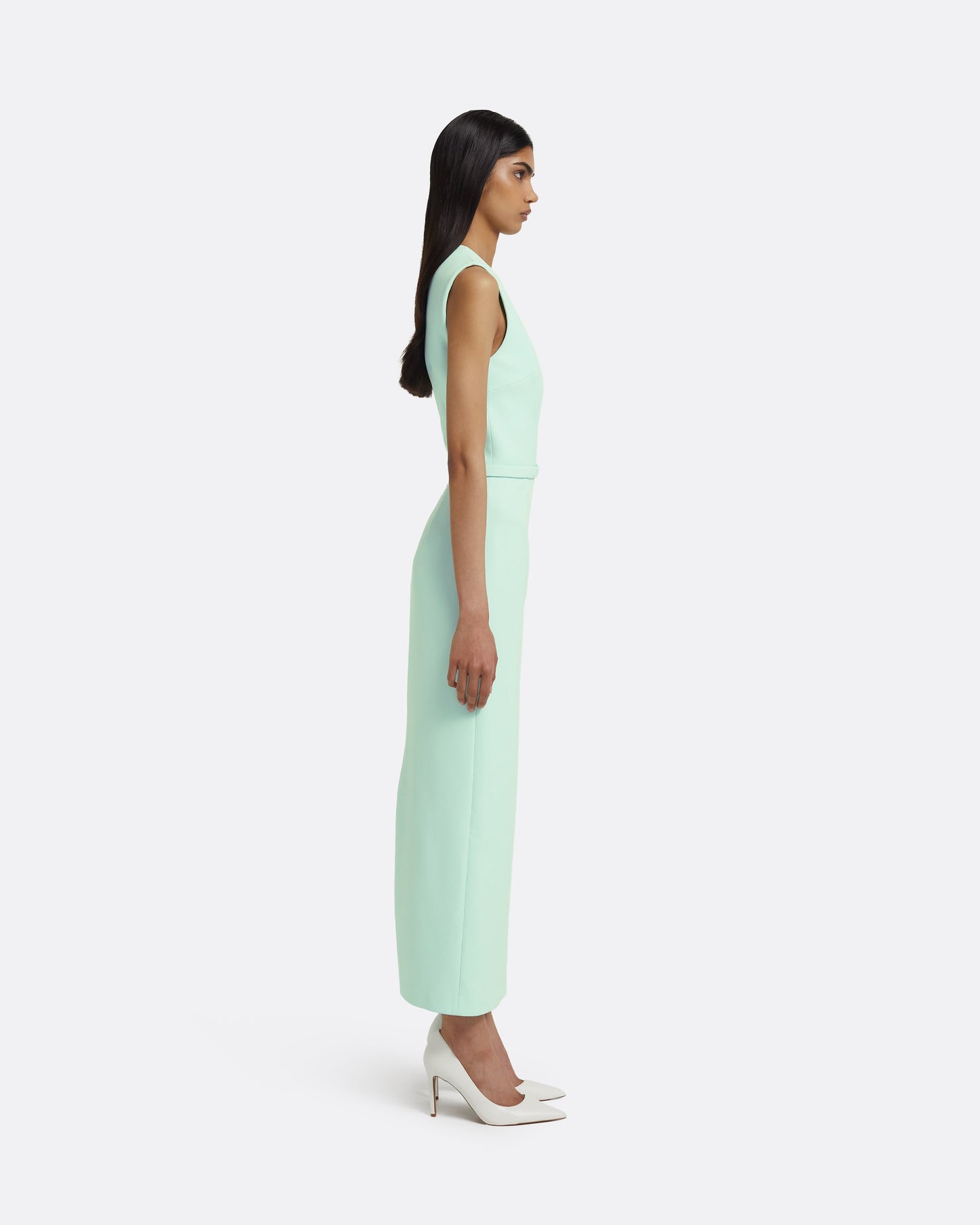 Jody Midi Dress in Frost