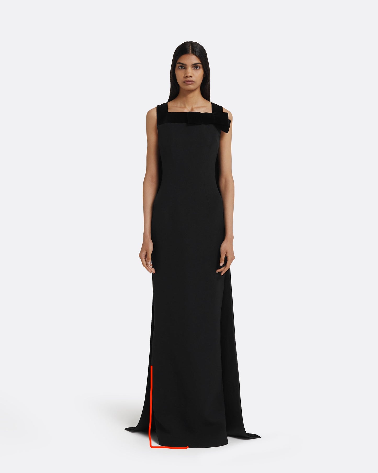 Harley Long Dress in Black