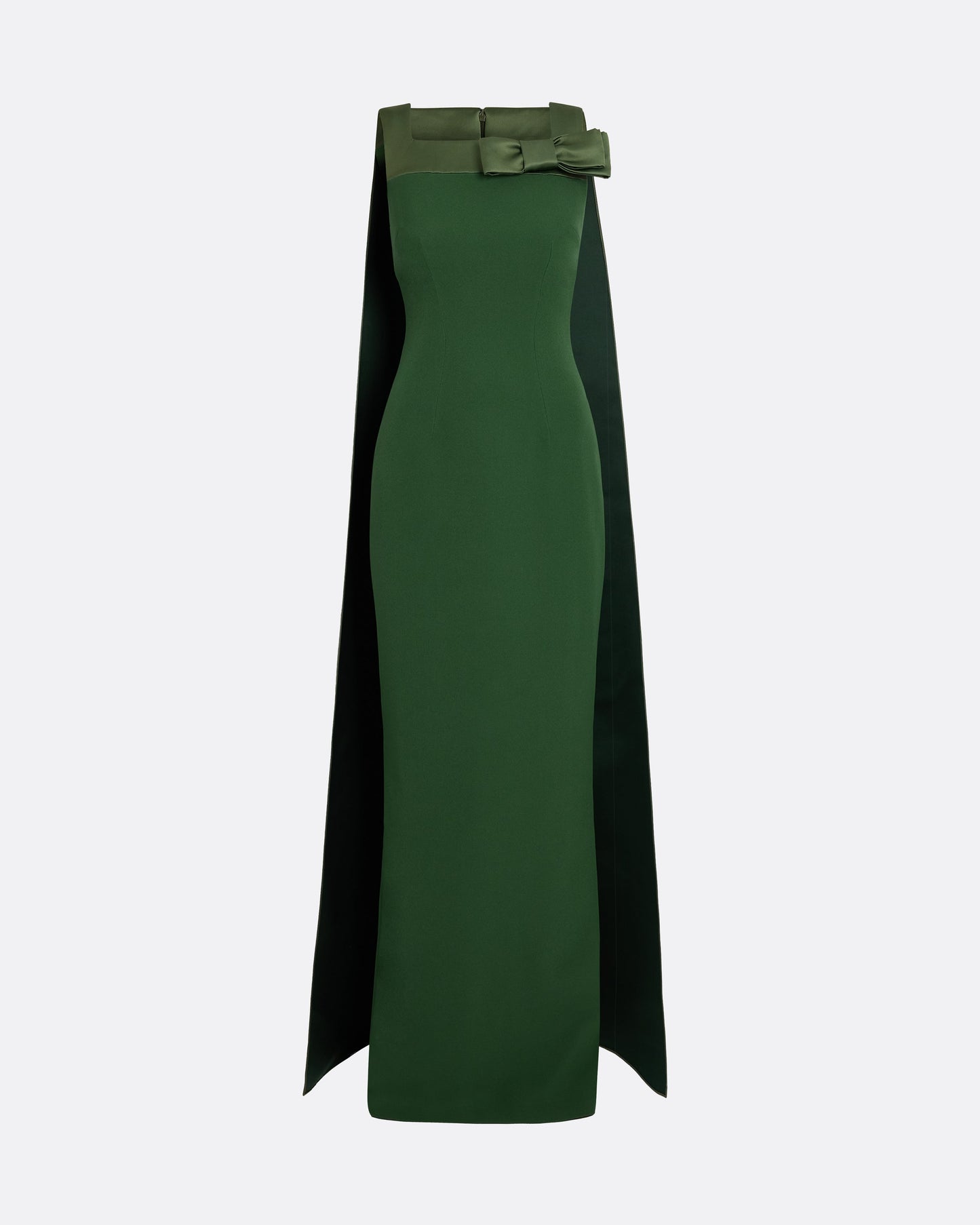 Harley Long Dress in Moss Green