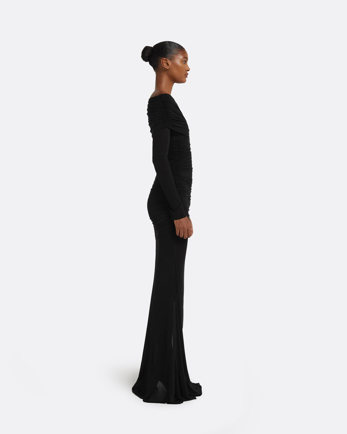 Ardyn Long Dress in Black