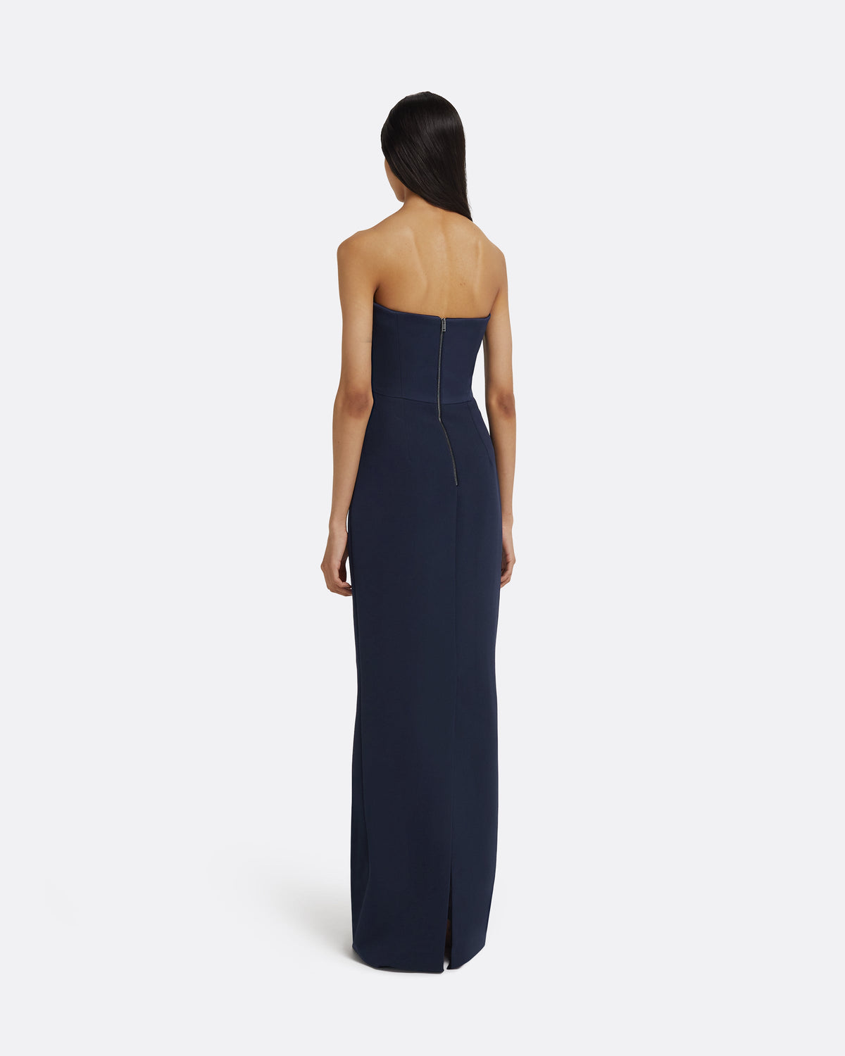 Drew Dress Long in Maritime Blue