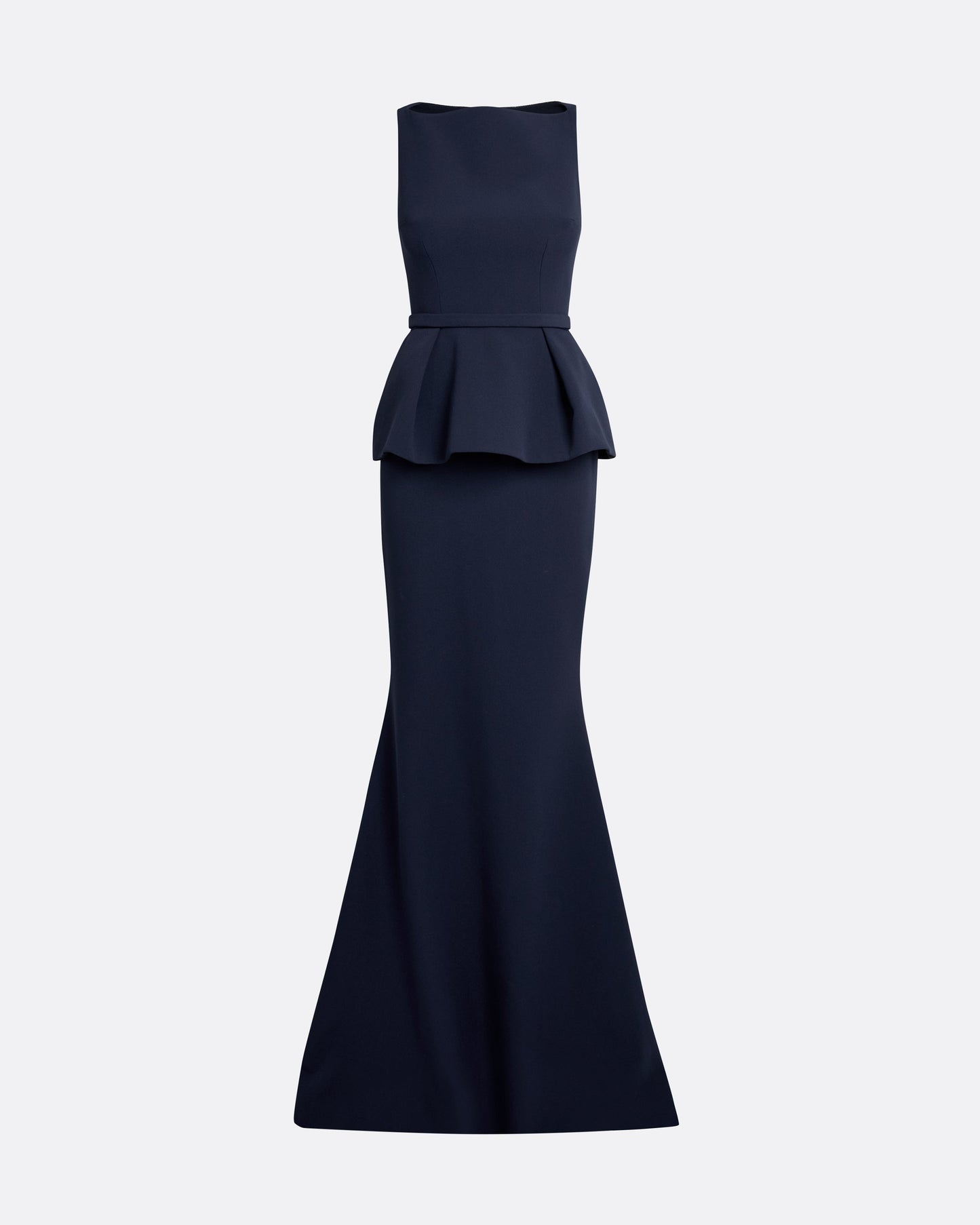Carter Long Dress in Maritime Blue