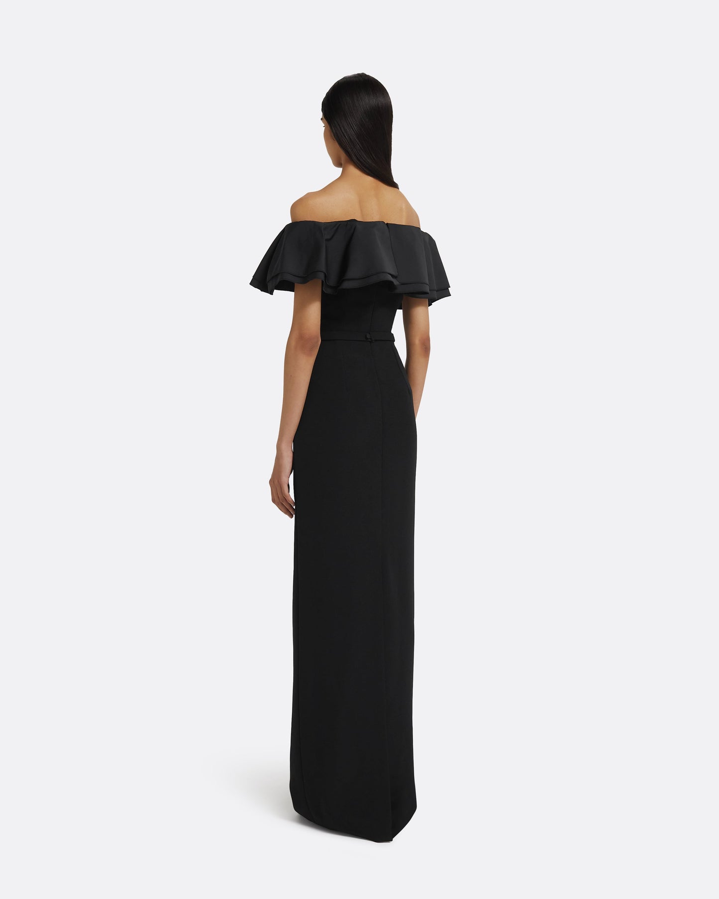 Ryan Long Dress in Black