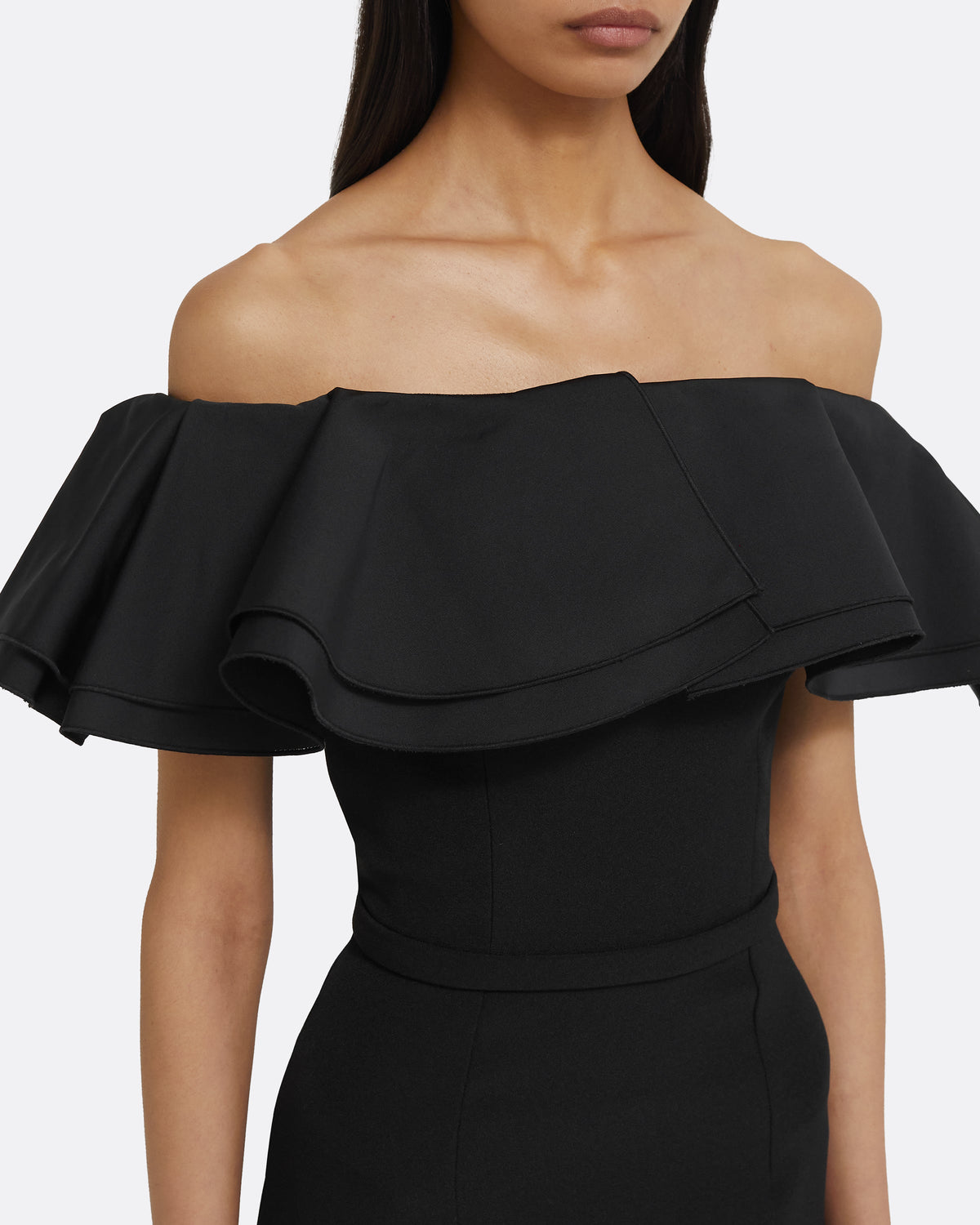 Ryan Long Dress in Black