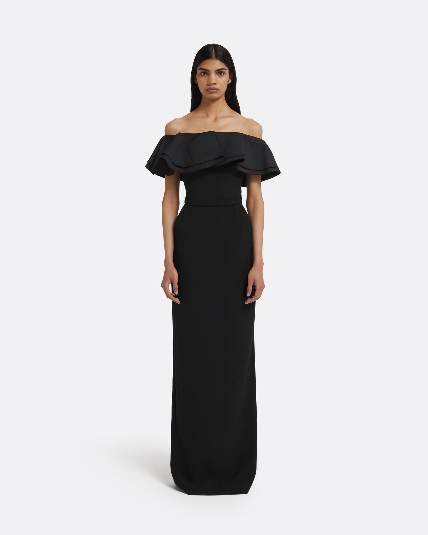 Ryan Long Dress in Black