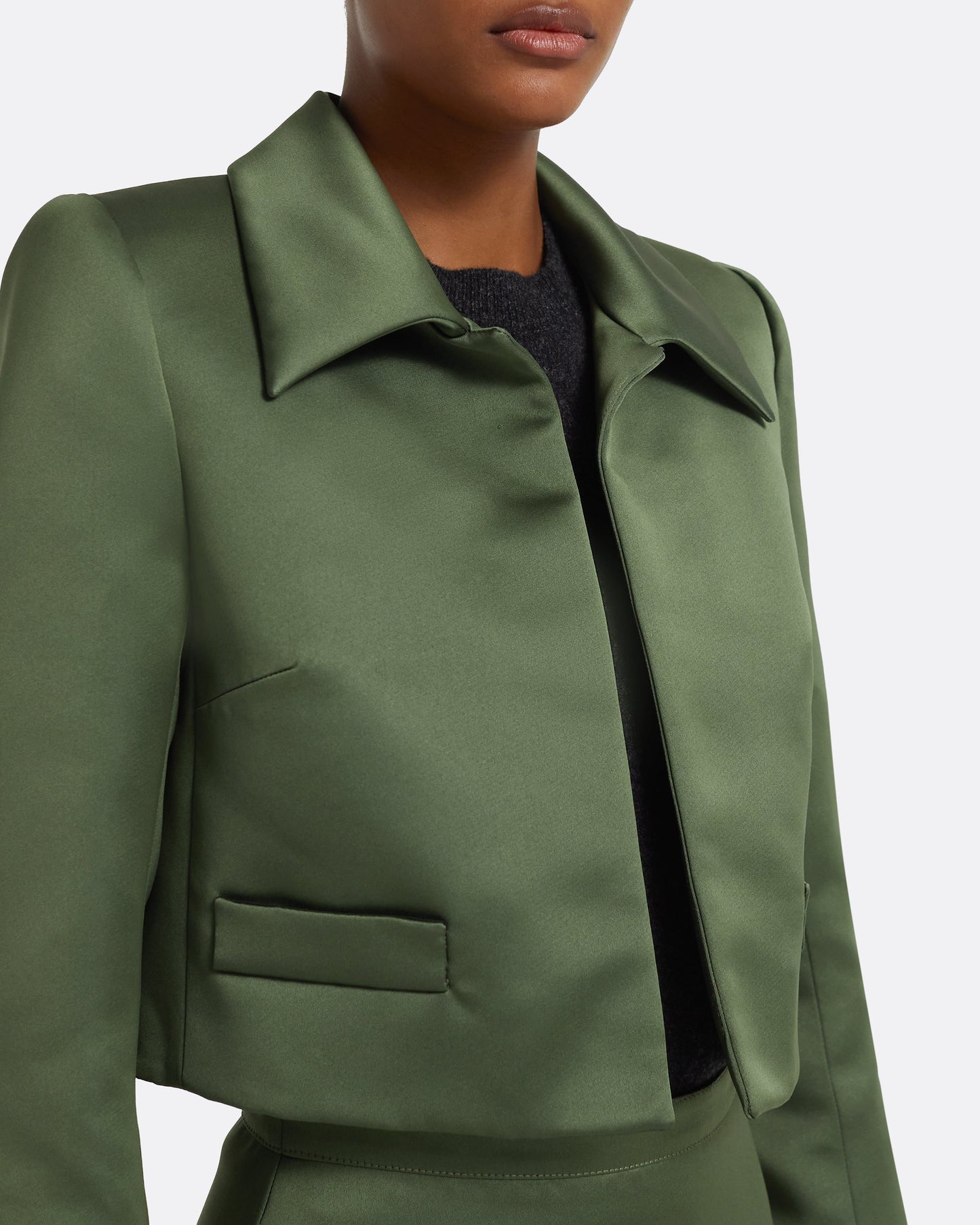 Phoenix Jacket in Moss Green