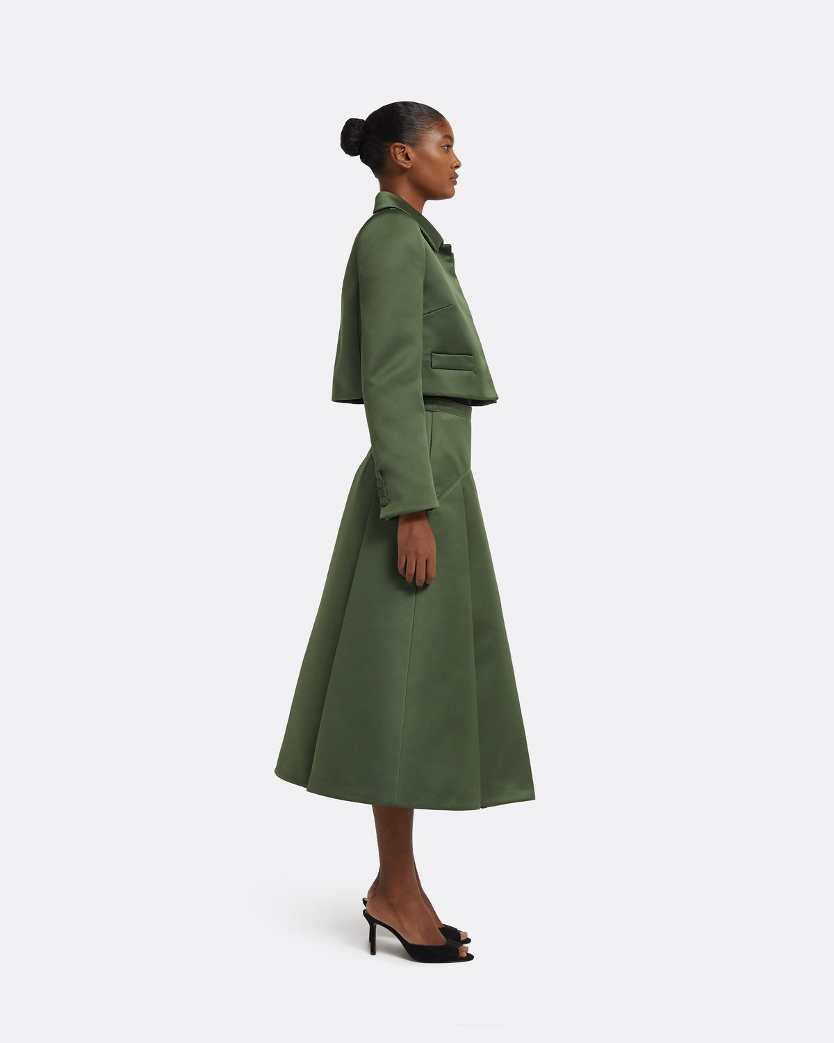 Phoenix Jacket in Moss Green