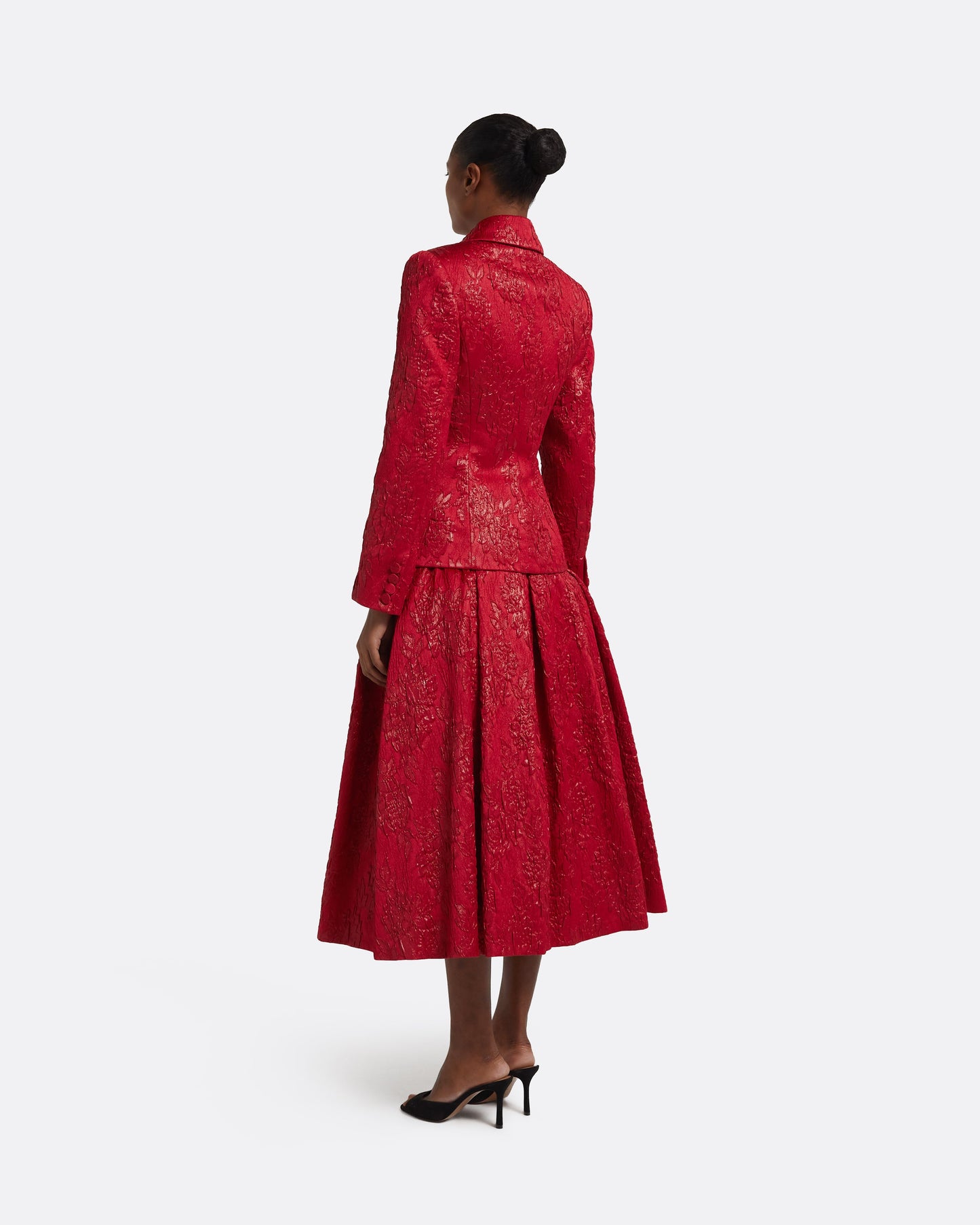 Flynn Jacket in Crimson