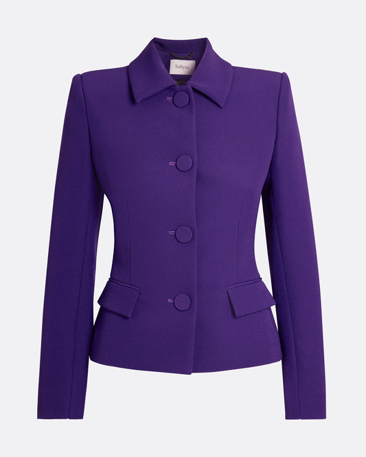 Robyn Jacket in Pansy