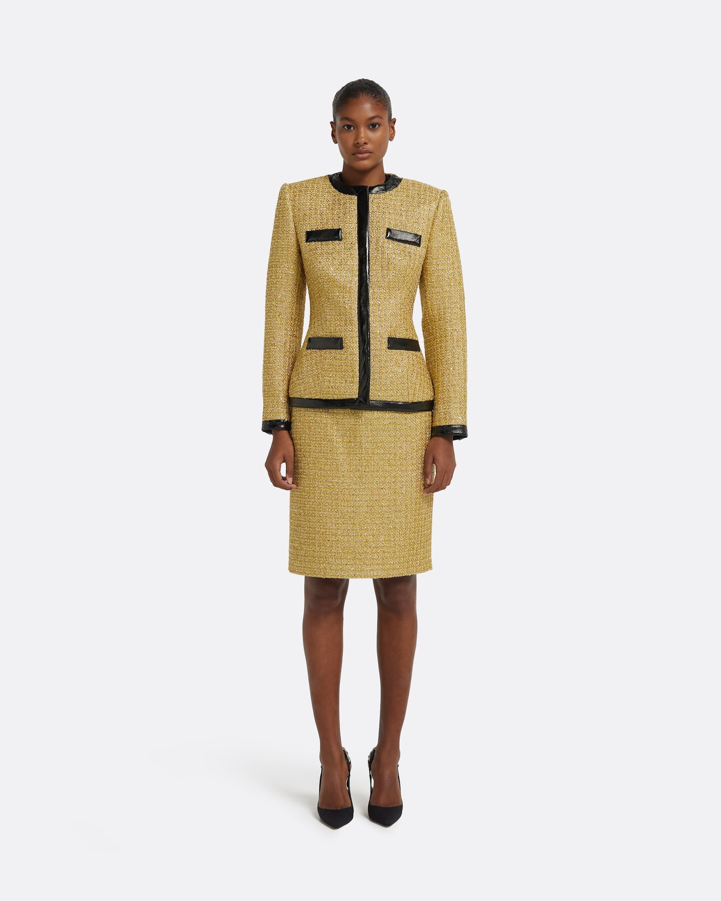 Vesper Jacket in Yellow Gold