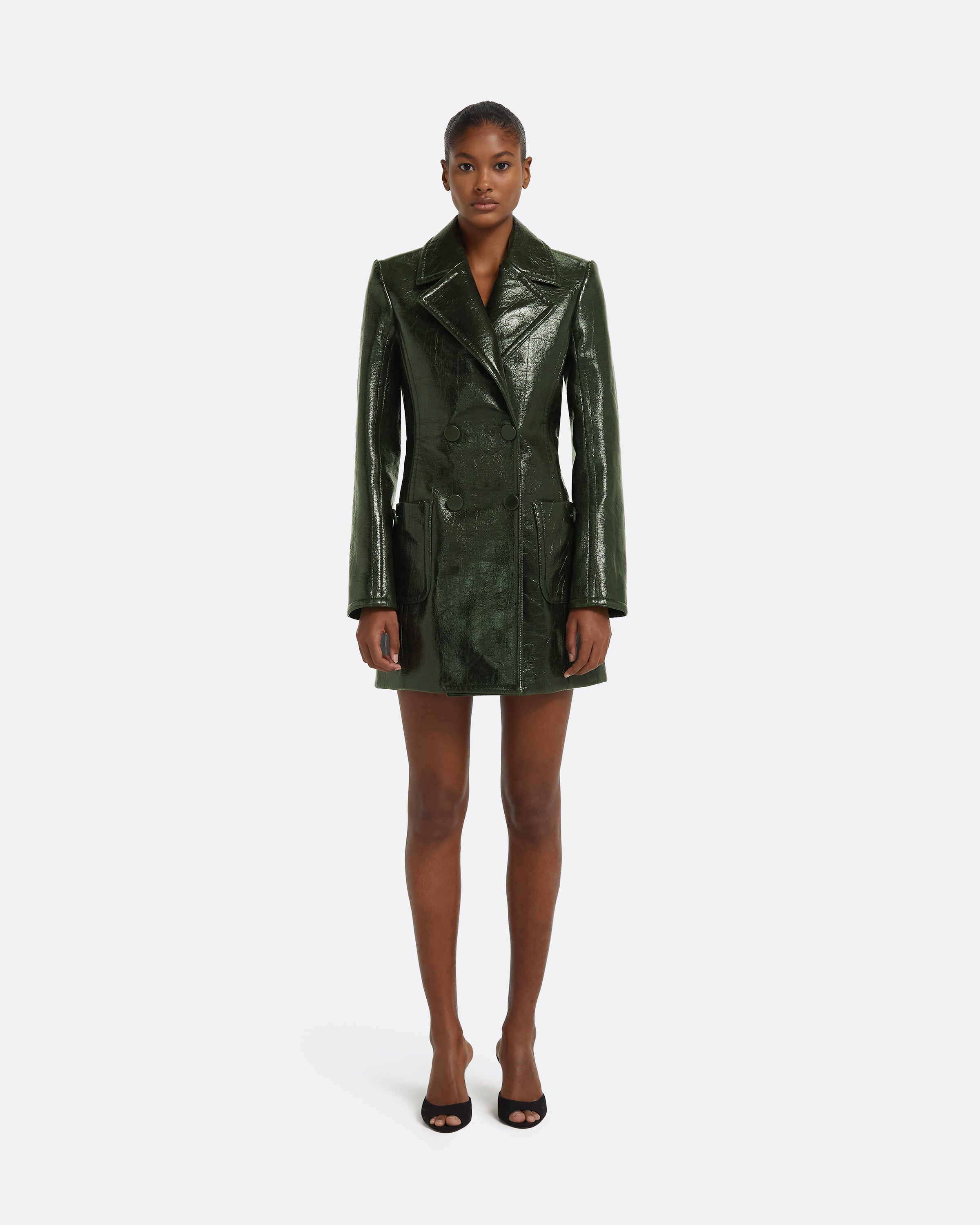 Kirby Jacket in Collard Green