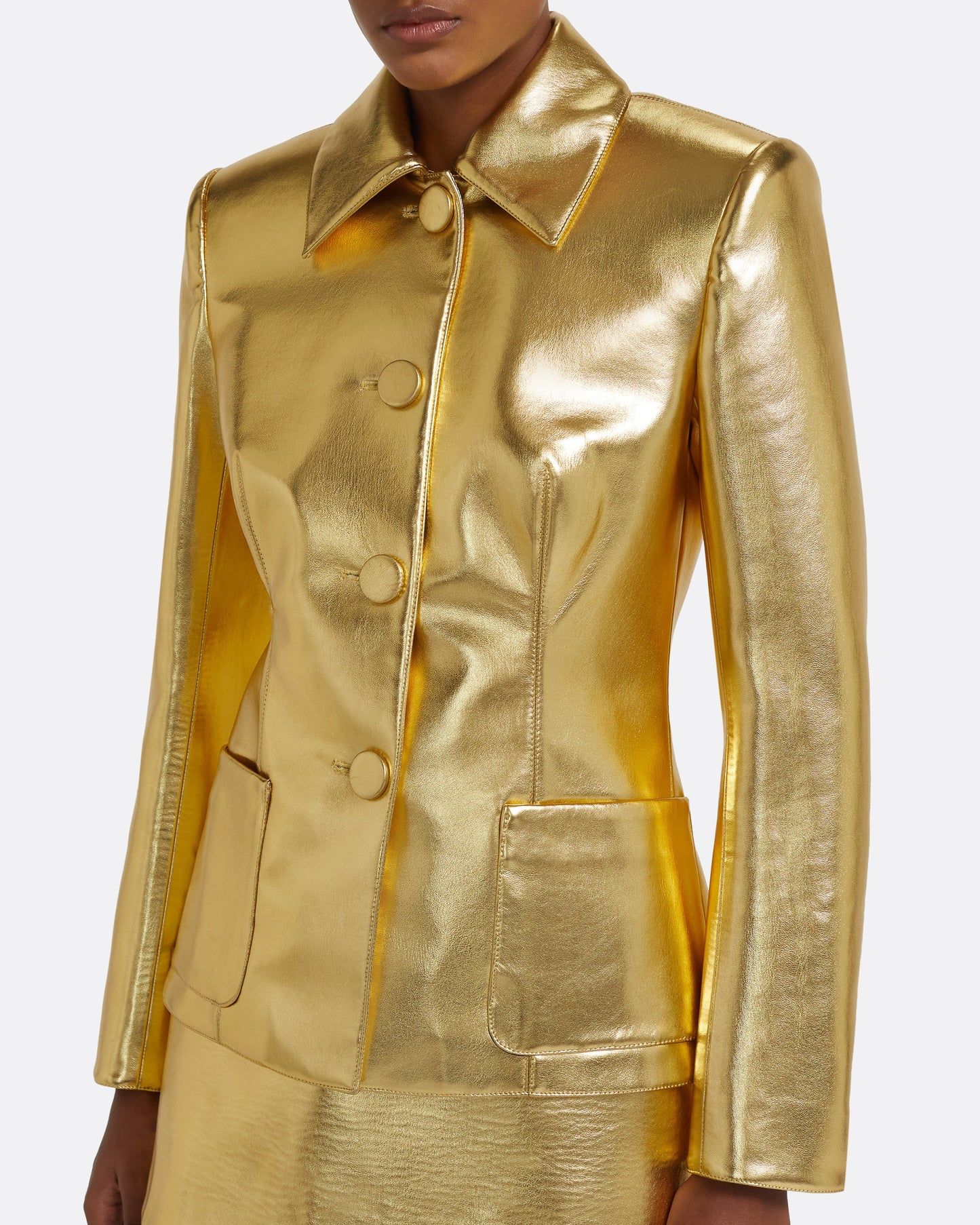Alfie Jacket in Gold