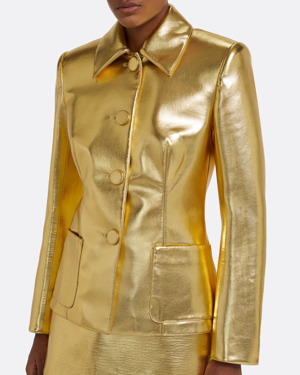 Alfie Jacket in Gold