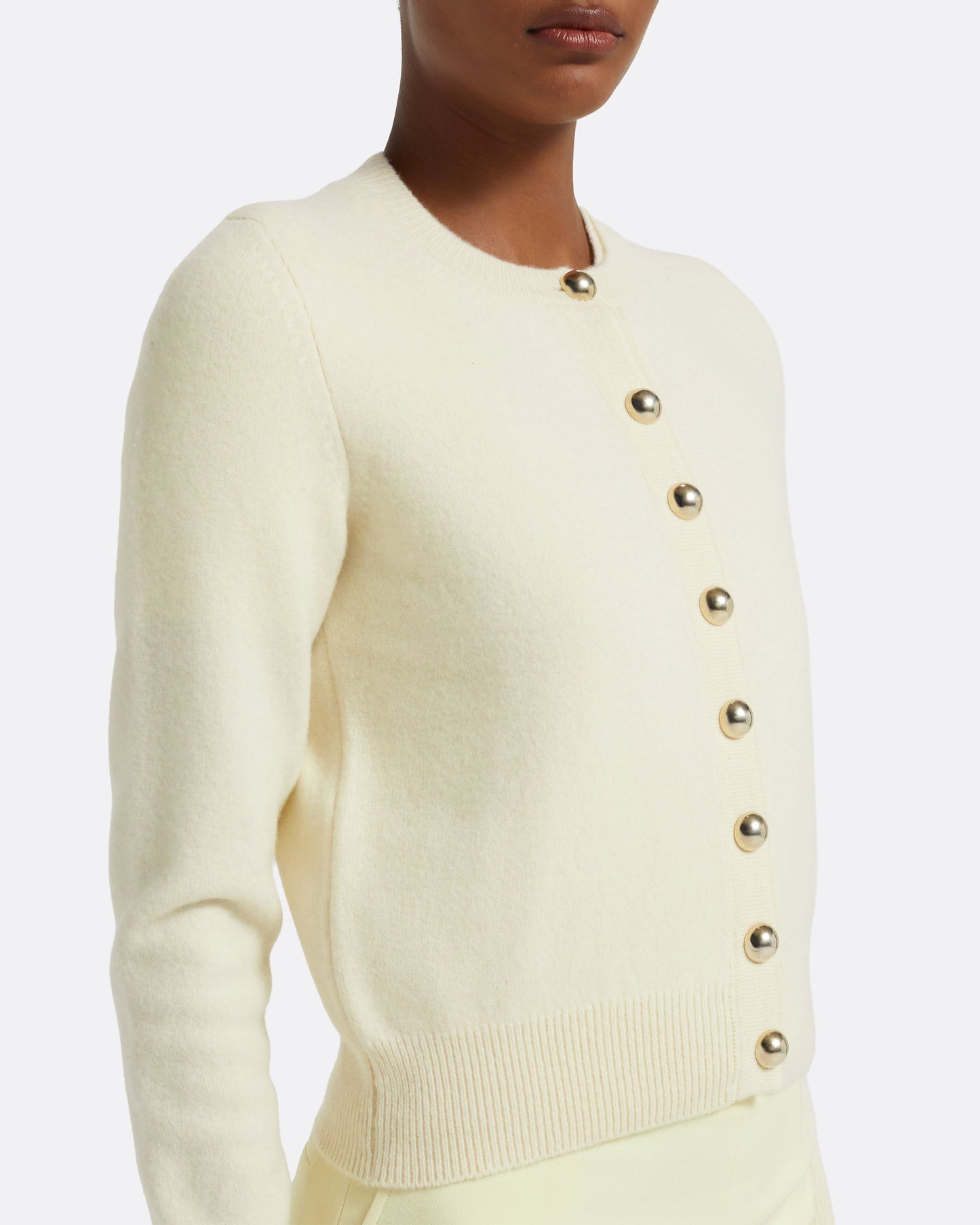 Selen Cardigan in Ivory