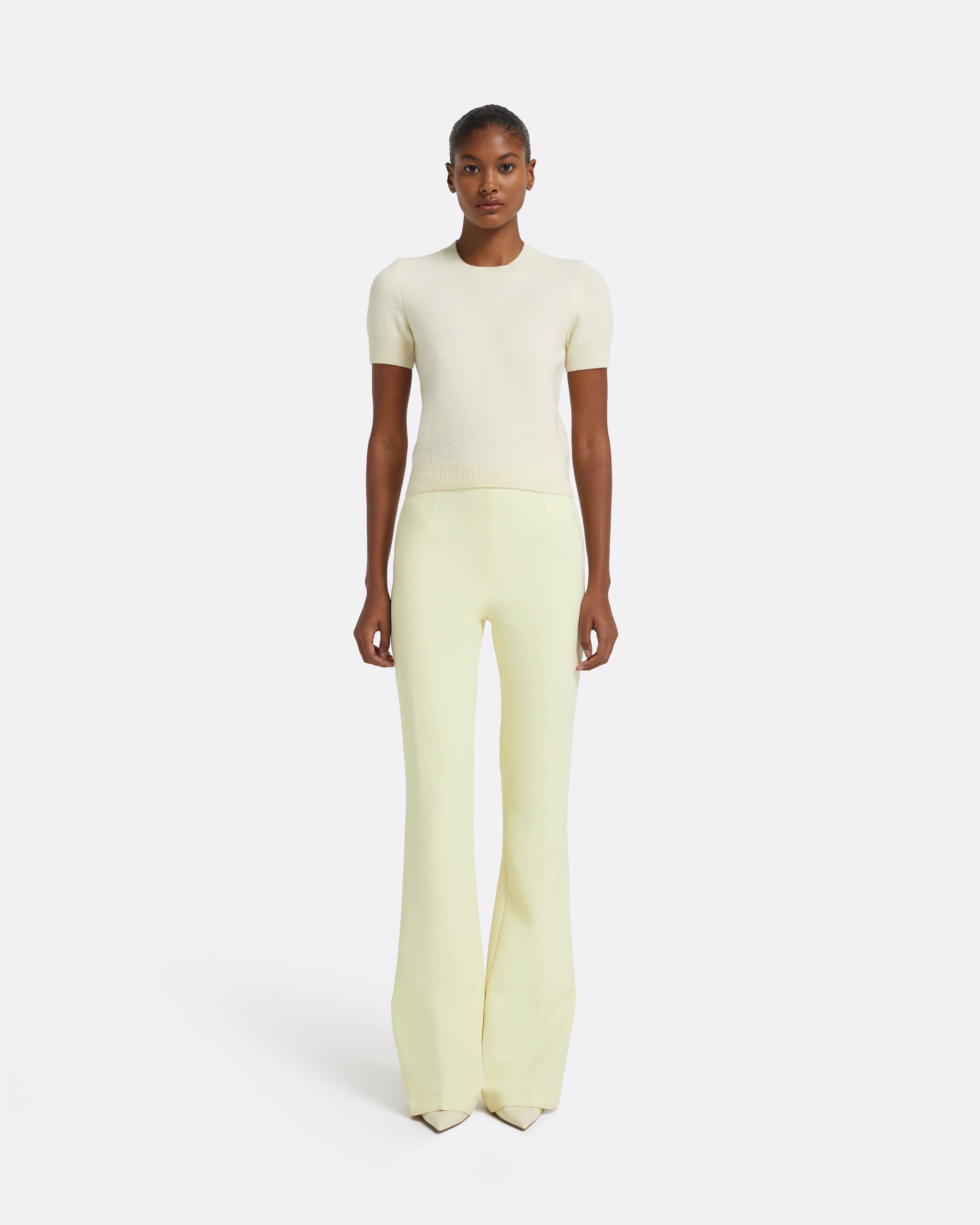 Alexa Buttermilk Trousers