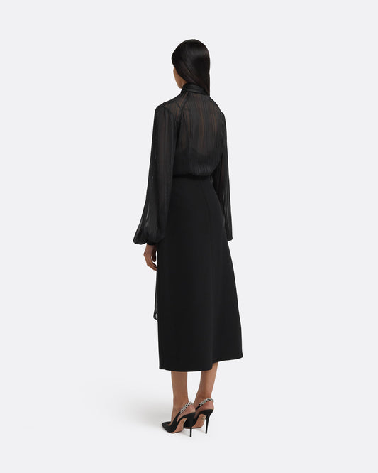 Delfinane Top in Black