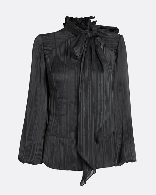 Delfinane Top in Black