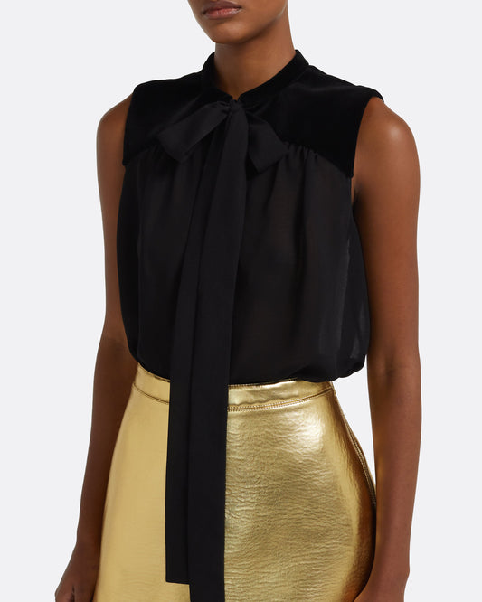 Terry Top in Black