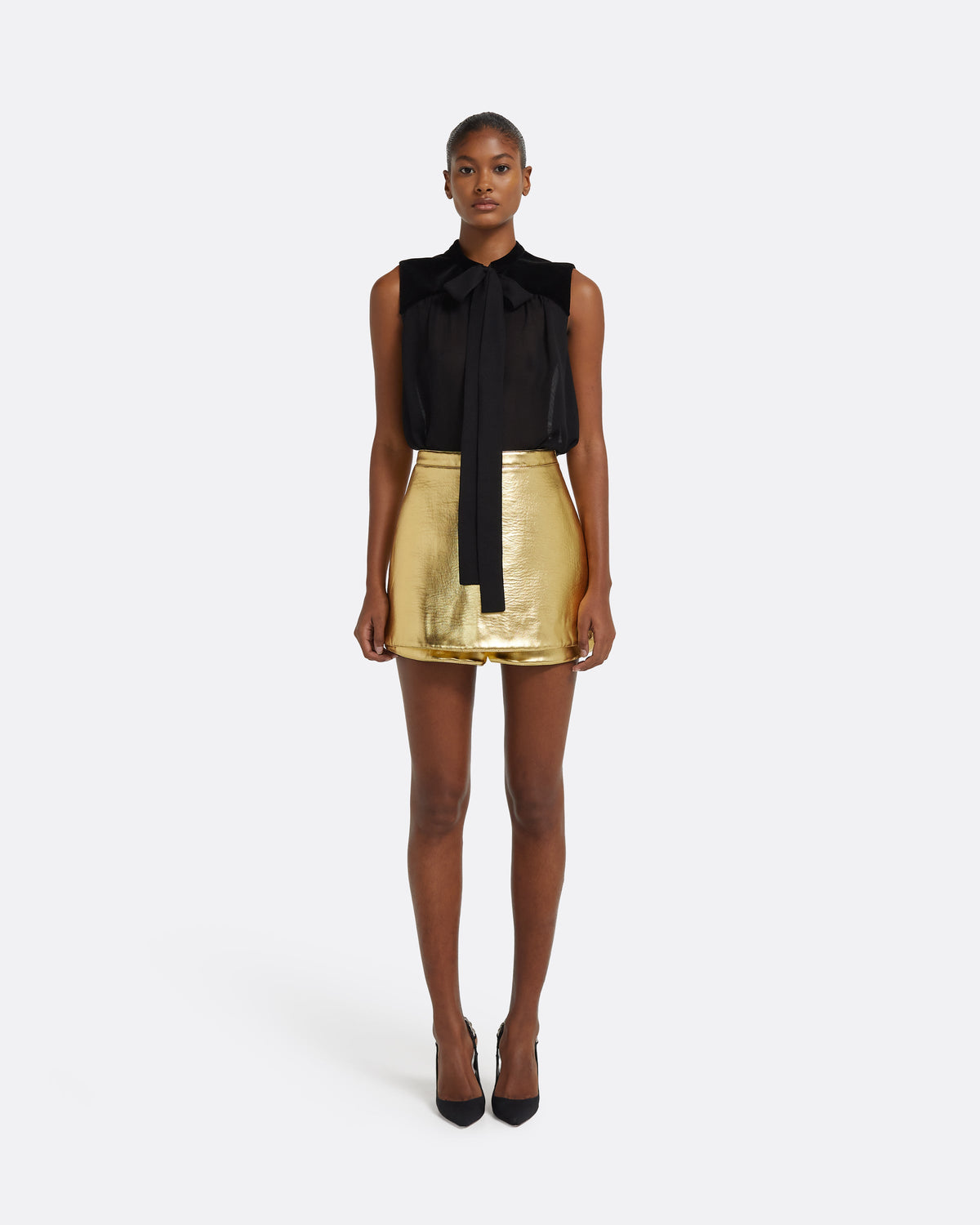 Terry Top in Black