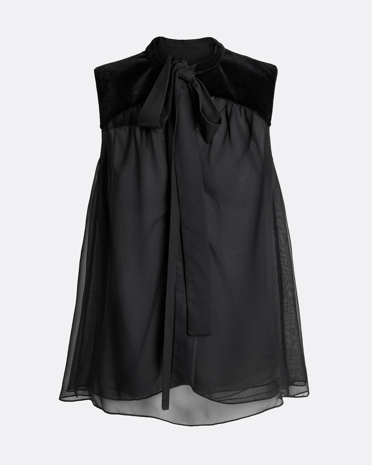 Terry Top in Black