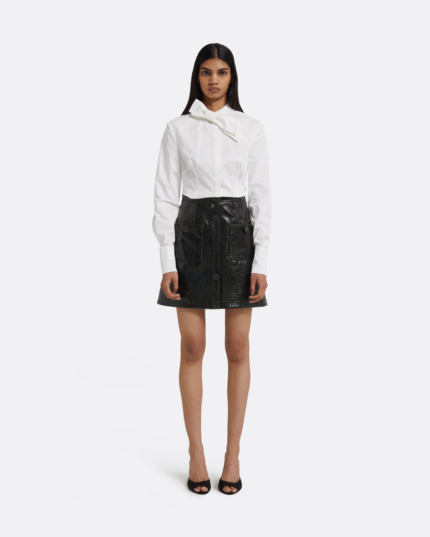 Dallas Skirt in Collard Green