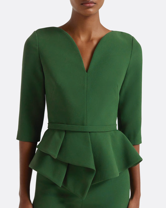 Dion Top in Moss Green