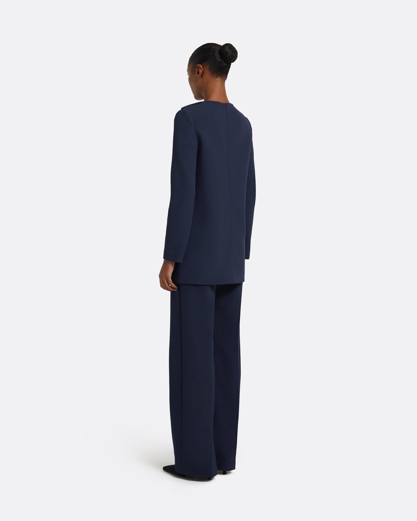 Orla Trousers in Maritime Blue