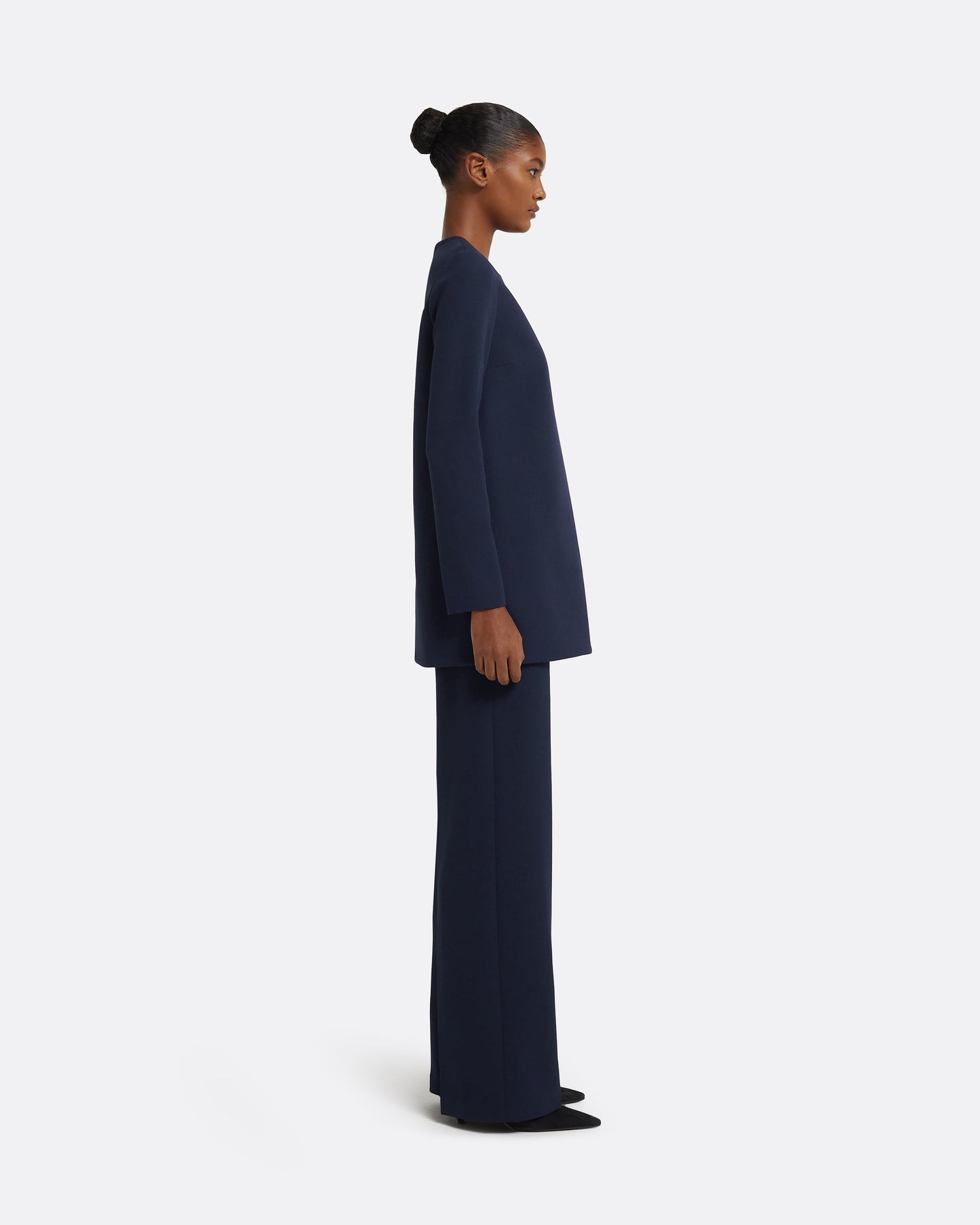 Orla Trousers in Maritime Blue