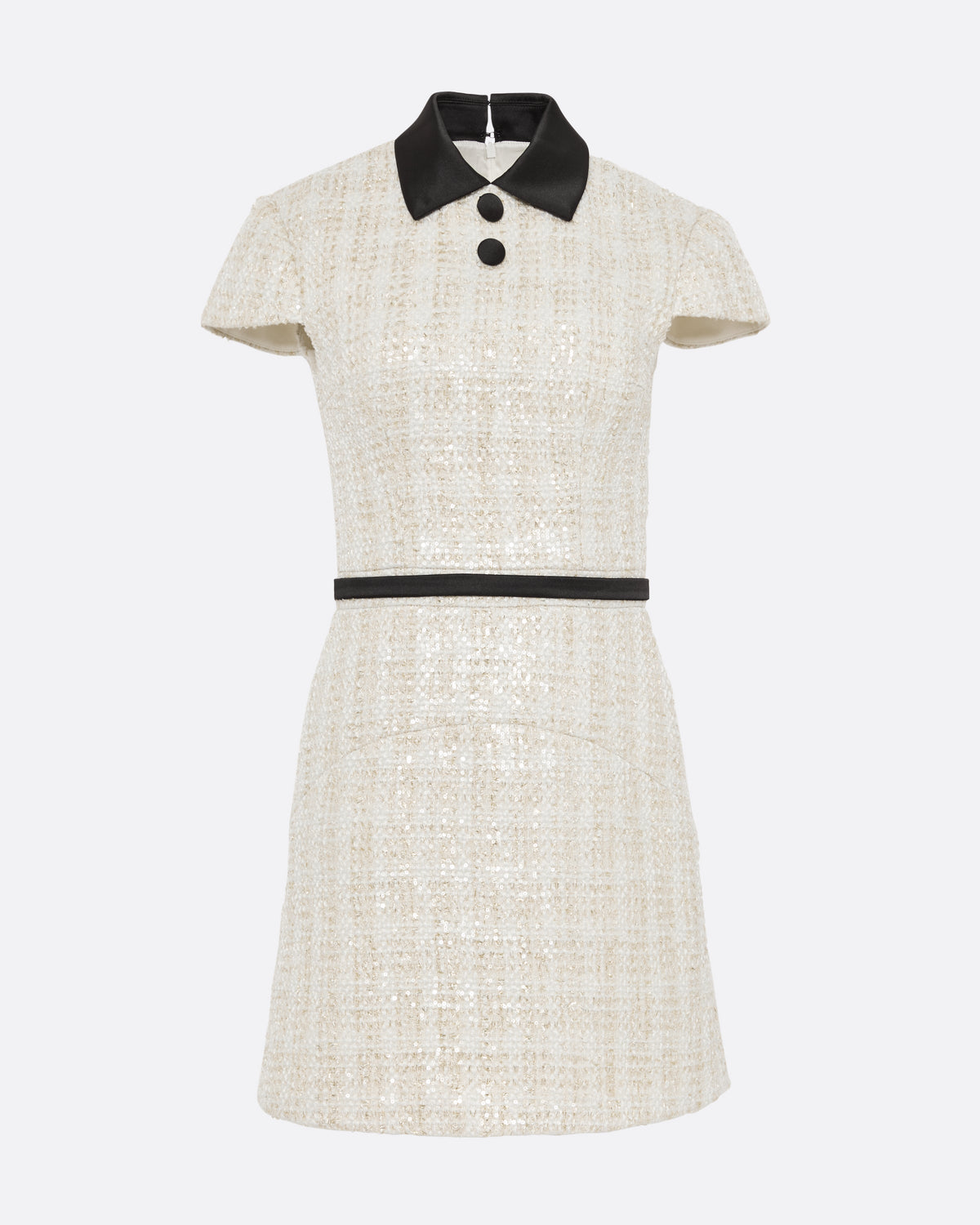 Karoh Short Dress in Golden Ivory