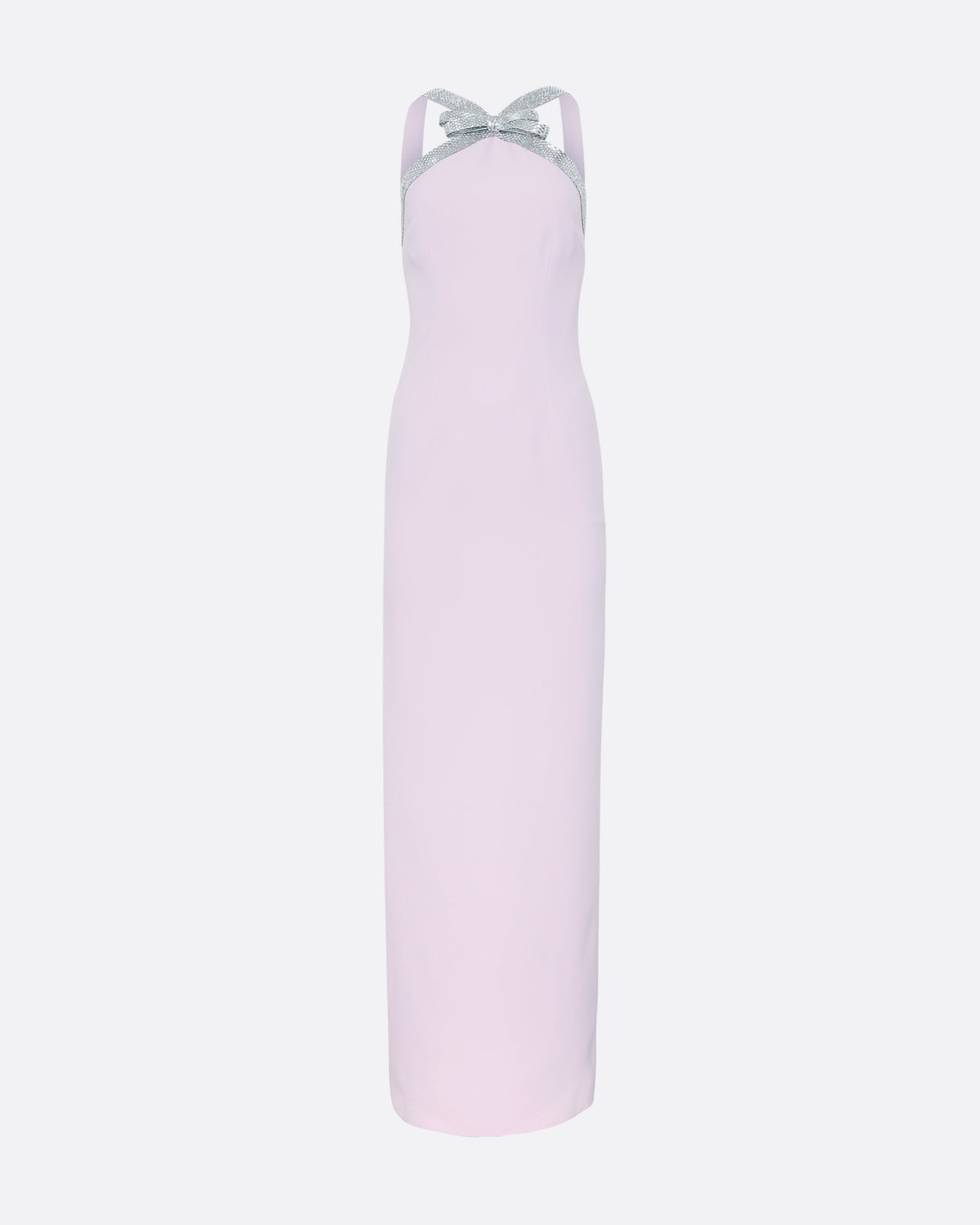 Ardine Embroidered Long Dress in Lilac Snow