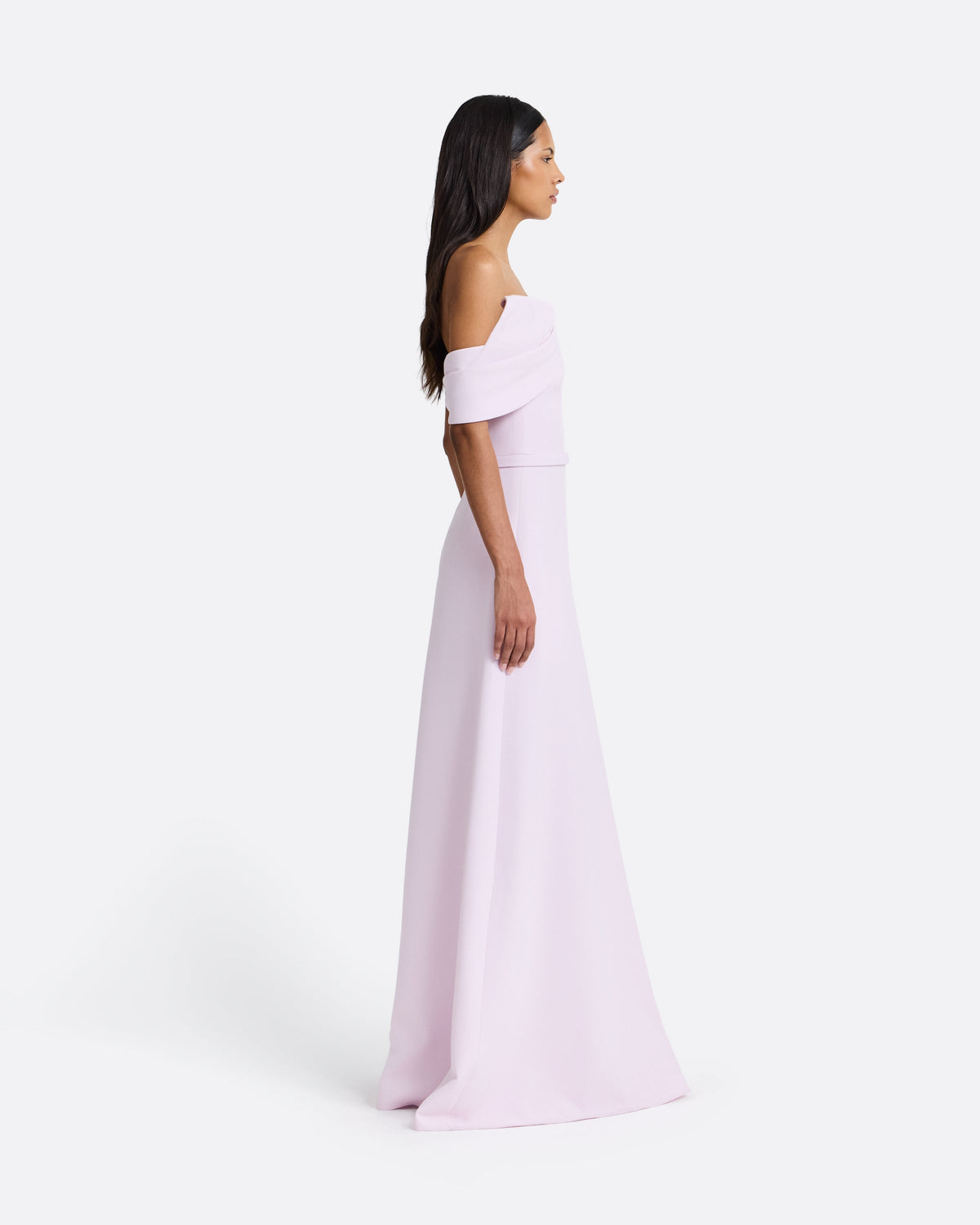 Jahna Long Dress in Lilac Snow