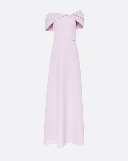 Jahna Long Dress in Lilac Snow