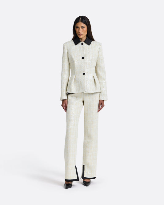 Dorinda Jacket in Golden Ivory