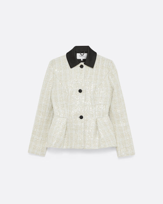 Dorinda Jacket in Golden Ivory