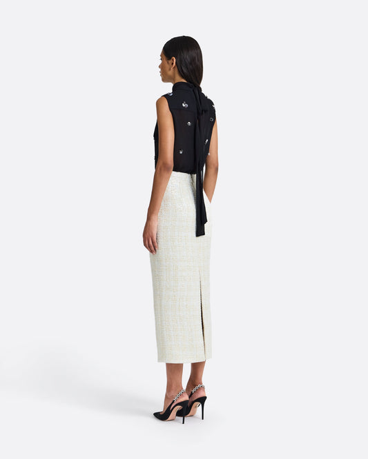 Paline Skirt in Golden Ivory