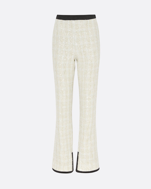 Jeona Trouser in Golden Ivory