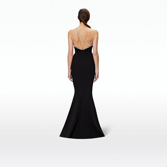 Electra Black Long Dress