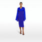 Grace Azure Blue Midi Dress