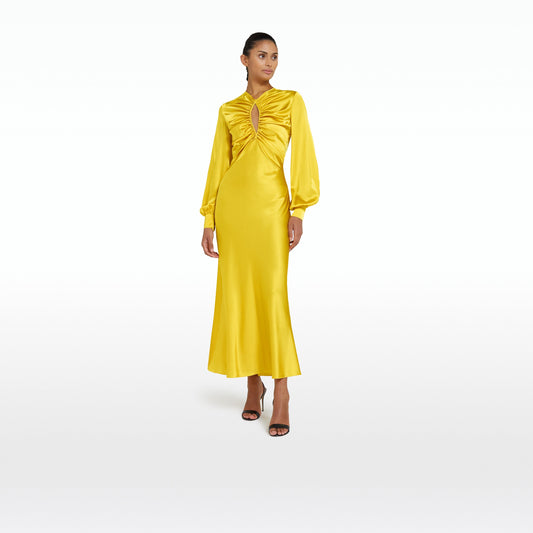 Penelope Canary Midi Dress