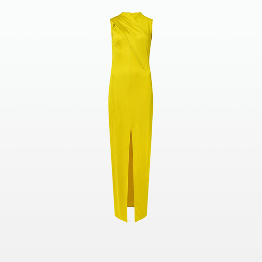 Iris Canary Long Dress