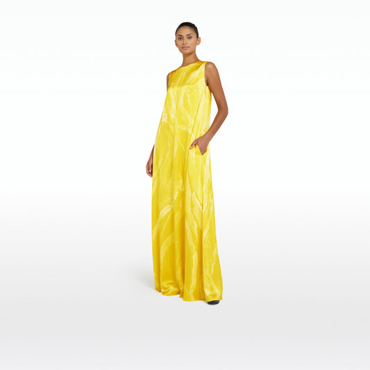 Carrara Canary Long Dress