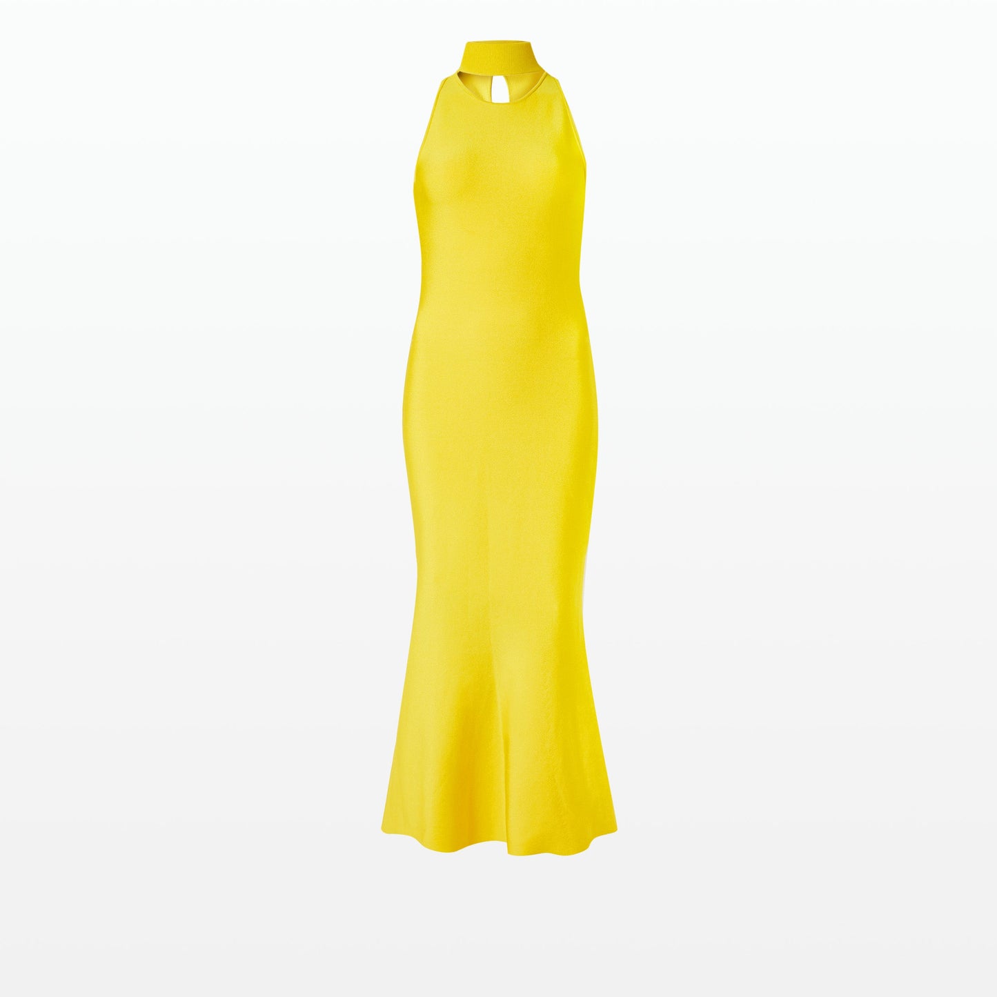 Chasca Canary Knit Midi Dress