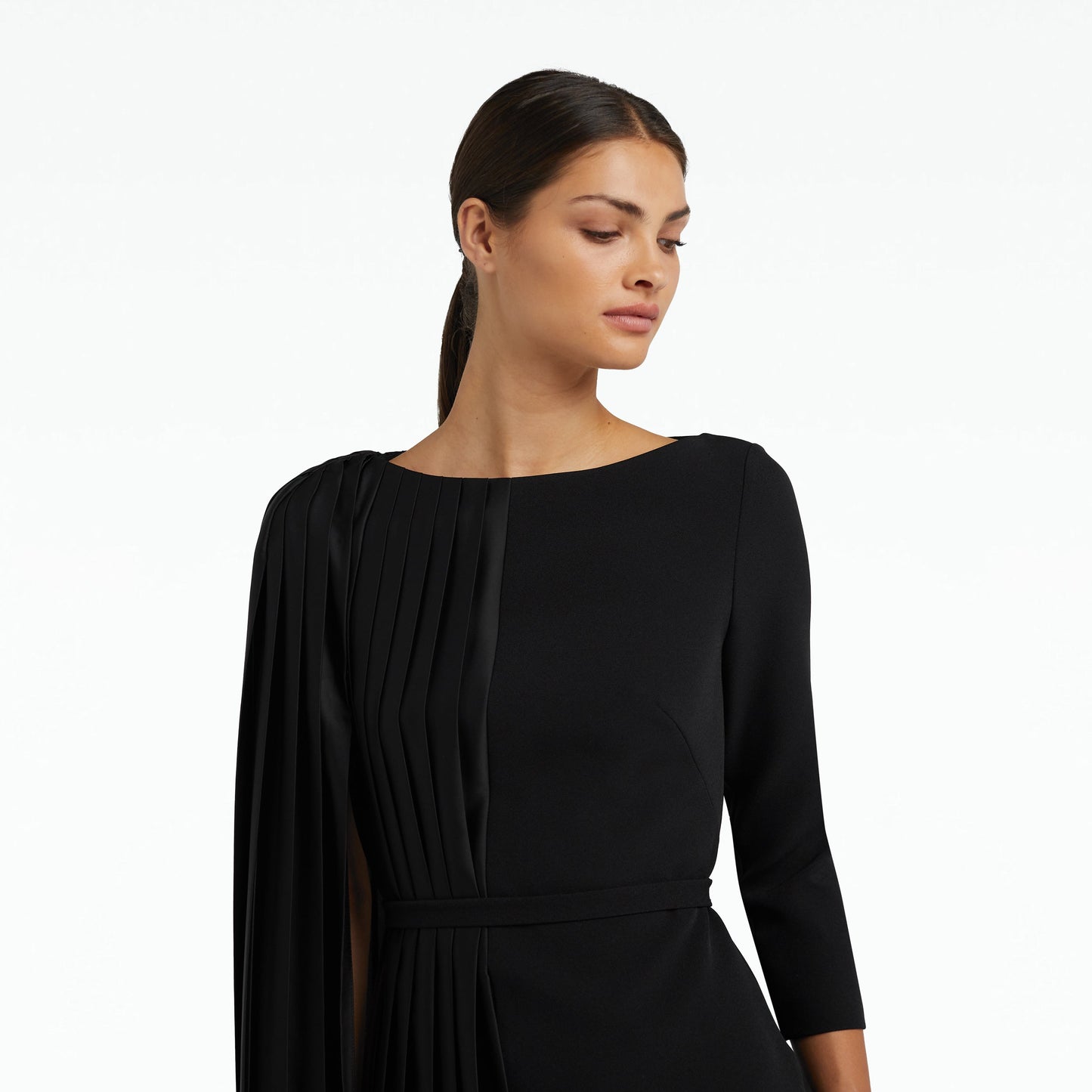 Liba Black Midi Dress
