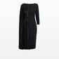 Liba Black Midi Dress
