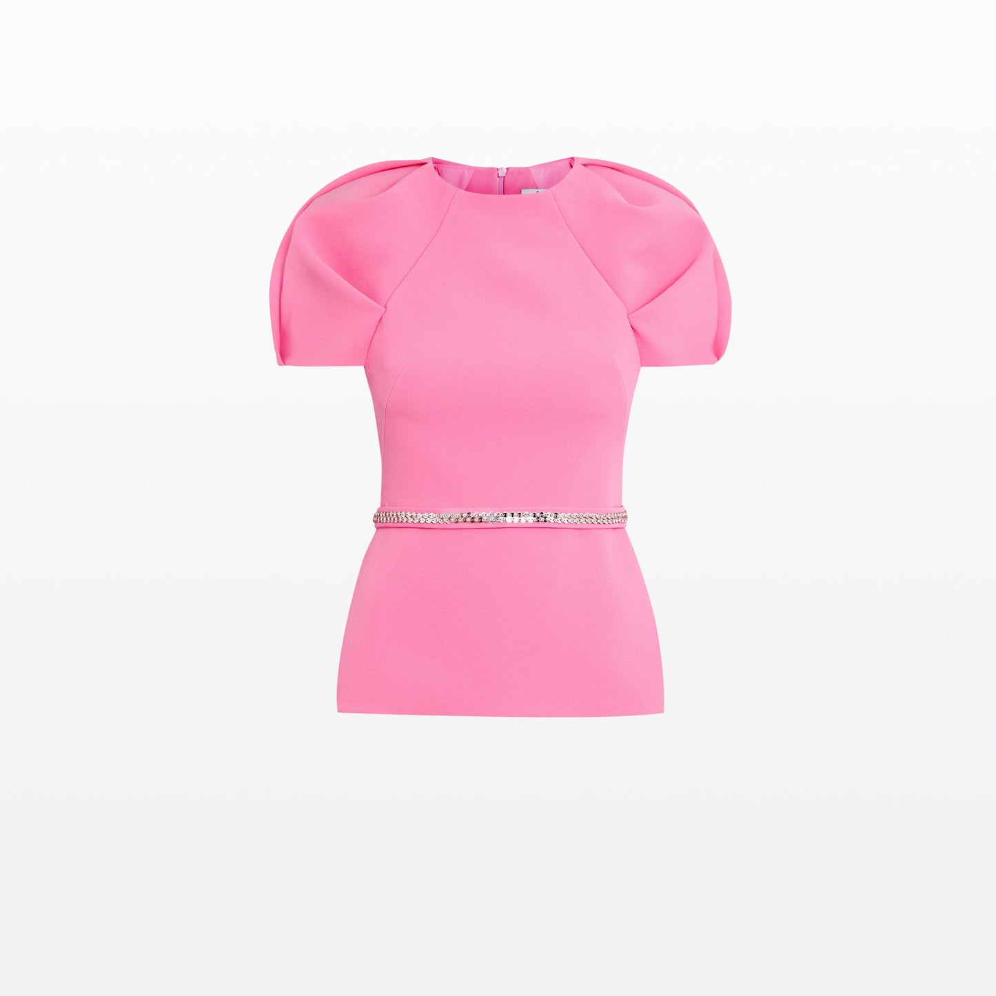 Brea Aurora Top With Embroidered Belt