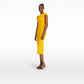 Koral Sunshine Yellow Midi Dress