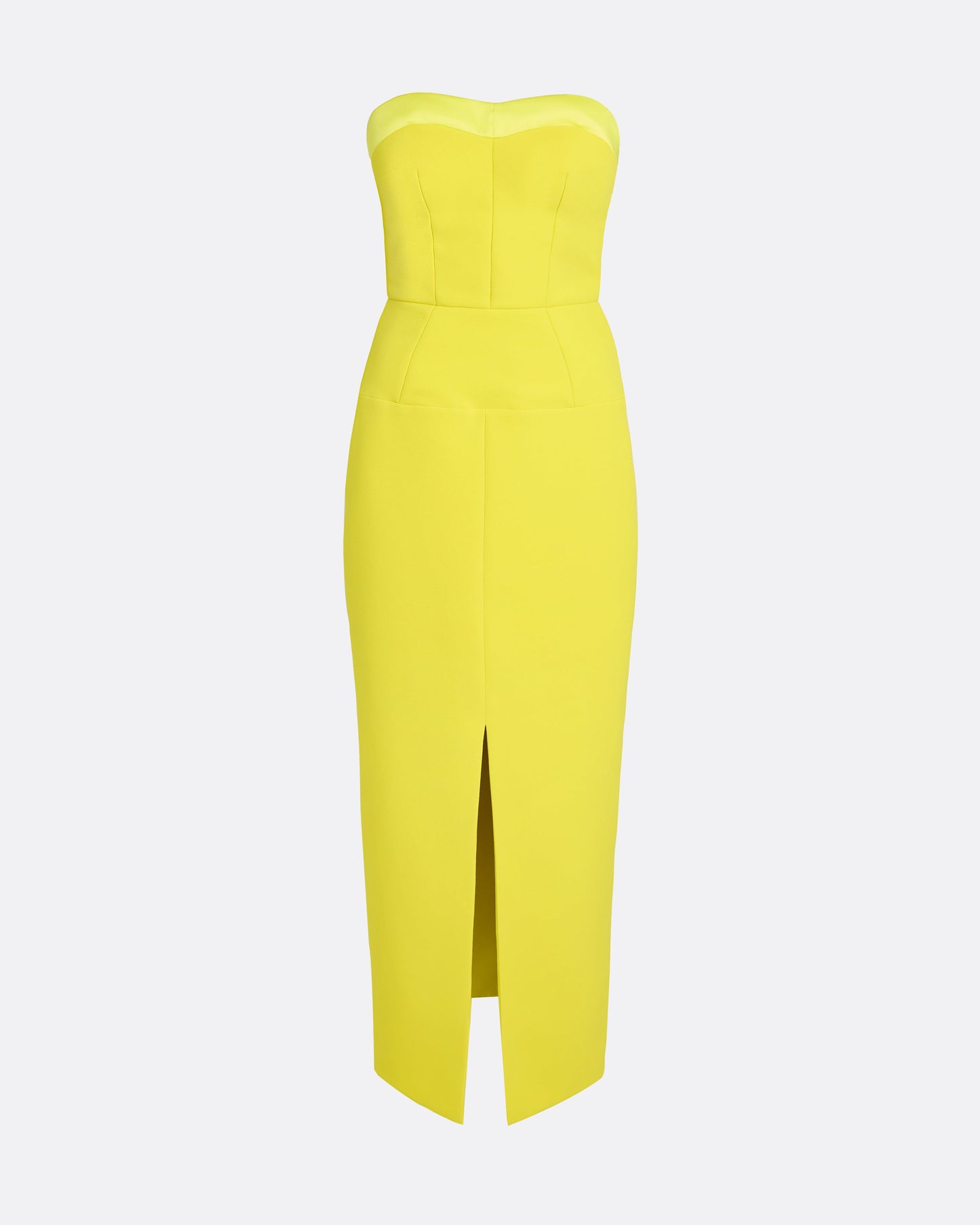 Sydney Chartreuse Midi Dress