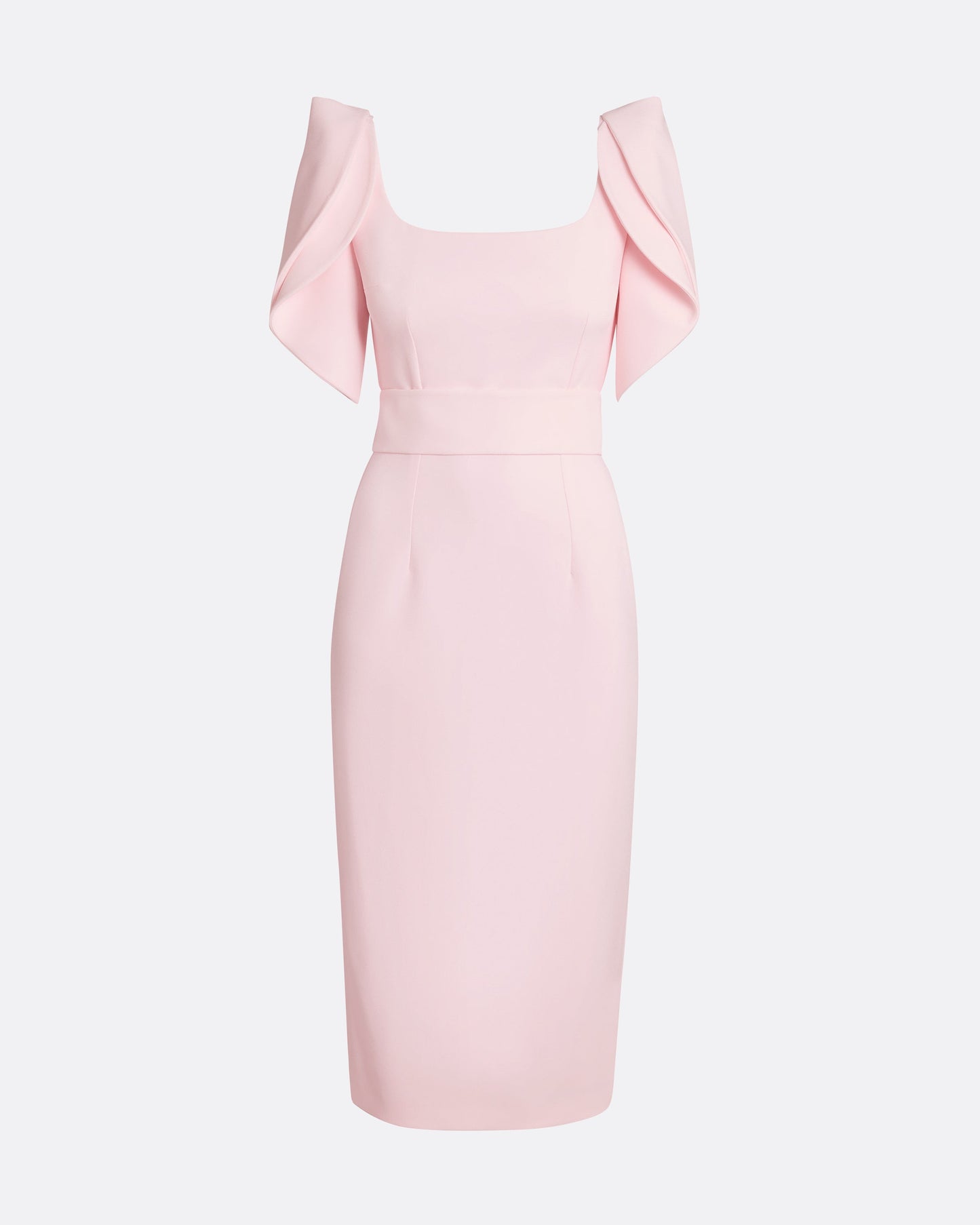 Joan Barely Pink Midi Dress