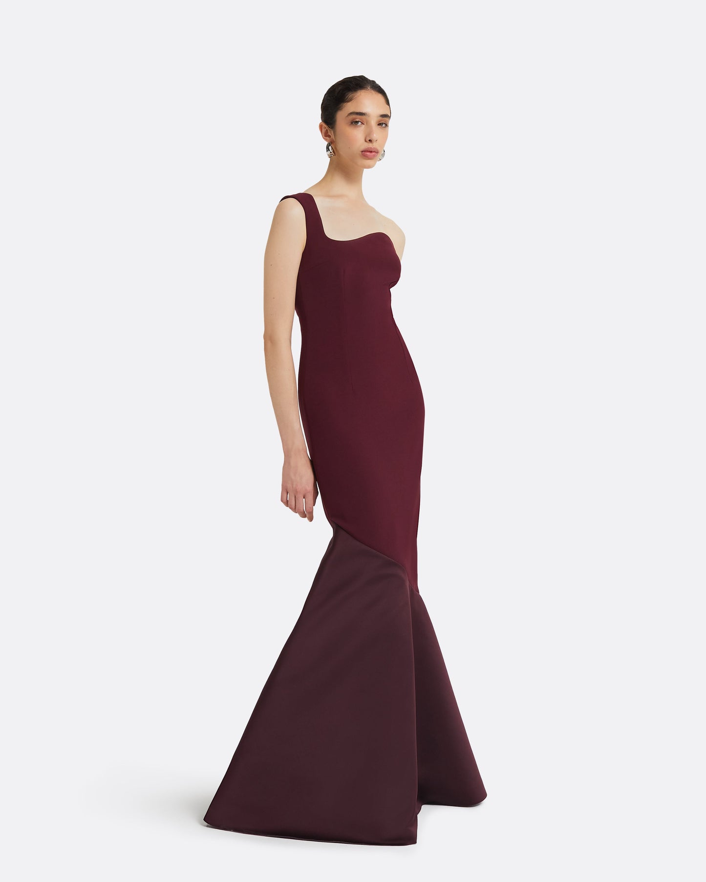 Banu Wine Long Dress