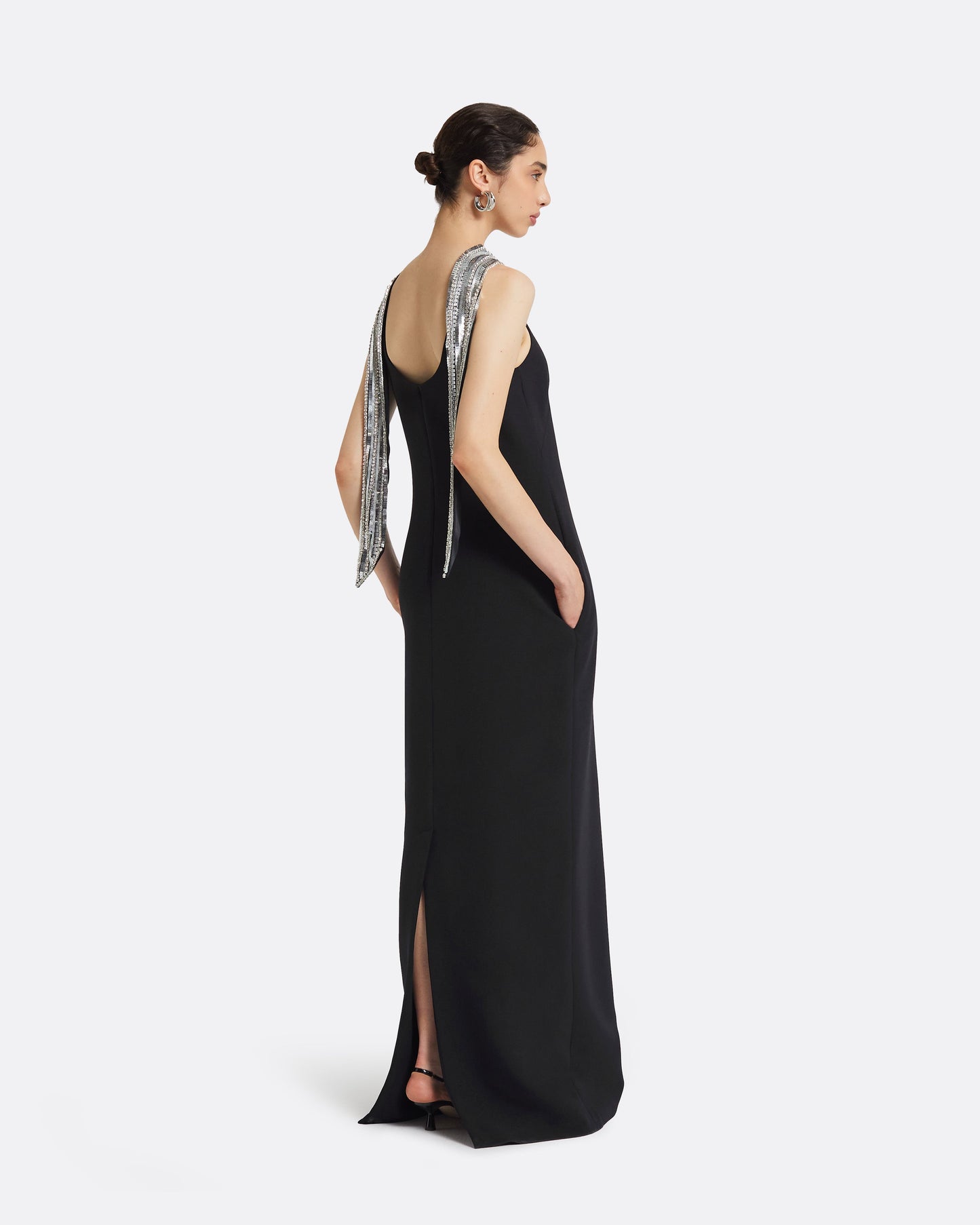 Gocek Black Long Dress